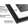 image:imageAmericanflat 5x7 Picture Frame with ShatterResistant Glass  Set of 2  Use as 4x6 Frame with Mat or Display 5x7 Photo Without Mat  Signature Collection  Picture Frames for Tabletop or Wall  BlackBlack