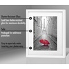 image:imageAmericanflat 5x7 Picture Frame with ShatterResistant Glass  Set of 2  Use as 4x6 Frame with Mat or Display 5x7 Photo Without Mat  Signature Collection  Picture Frames for Tabletop or Wall  BlackWhite