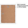 image:imageAmericanflat 5x7 Picture Frame with ShatterResistant Glass  Set of 2  Use as 4x6 Frame with Mat or Display 5x7 Photo Without Mat  Signature Collection  Picture Frames for Tabletop or Wall  BlackWhite