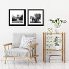 image:imageAmericanflat 5x7 Picture Frame with ShatterResistant Glass  Set of 2  Use as 4x6 Frame with Mat or Display 5x7 Photo Without Mat  Signature Collection  Picture Frames for Tabletop or Wall  BlackBlack