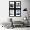 image:imageAmericanflat 5x7 Picture Frame with ShatterResistant Glass  Set of 2  Use as 4x6 Frame with Mat or Display 5x7 Photo Without Mat  Signature Collection  Picture Frames for Tabletop or Wall  BlackBlack