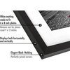 image:imageAmericanflat 5x7 Picture Frame with ShatterResistant Glass  Set of 2  Use as 4x6 Frame with Mat or Display 5x7 Photo Without Mat  Signature Collection  Picture Frames for Tabletop or Wall  BlackBlack