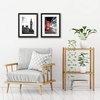 image:imageAmericanflat 5x7 Picture Frame with ShatterResistant Glass  Set of 2  Use as 4x6 Frame with Mat or Display 5x7 Photo Without Mat  Signature Collection  Picture Frames for Tabletop or Wall  BlackBlack