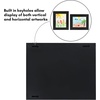 image:imageAmericanflat 85x11 Changeable Kids Art Frame 2Pack  Driftwood  Holds 100 art pieces magnetic front door builtin keyholes for wall display stores finished artworkBlack