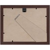 image:imageAmericanflat 85x11 Diploma Frame with ShatterResistant Glass  Document Frames with Engineered Wood  Legacy Collection  Certificate Frame for Tabletop and Wall Display  Mahogany  Shatterresistant glass displays diplomas certificates and documents wall or tabletop display with included easelMahogany