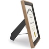 image:imageAmericanflat 85x11 Diploma Frame with ShatterResistant Glass  Document Frames with Engineered Wood  Legacy Collection  Certificate Frame for Tabletop and Wall Display  Mahogany  Shatterresistant glass displays diplomas certificates and documents wall or tabletop display with included easelBlack  Bronze