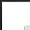 image:imageAmericanflat 85x11 Picture Frame with ShatterResistant Glass  Streamline Collection  Thin Border Photo Frame for Tabletop and Wall Display  Hanging Hardware and Easel Stand Included  Mahogany  Shatterresistant glass wall or tabletop display with included easel sawtooth hangers included secure turntab backingBlack