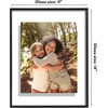 image:imageAmericanflat 85x11 Picture Frame with ShatterResistant Glass  Streamline Collection  Thin Border Photo Frame for Tabletop and Wall Display  Hanging Hardware and Easel Stand Included  Mahogany  Shatterresistant glass wall or tabletop display with included easel sawtooth hangers included secure turntab backingBlack