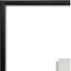 image:imageAmericanflat 85x11 Picture Frame with ShatterResistant Glass  Streamline Collection  Thin Border Photo Frame for Tabletop and Wall Display  Hanging Hardware and Easel Stand Included  Mahogany  Shatterresistant glass wall or tabletop display with included easel sawtooth hangers included secure turntab backingBlack