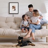 image:imageAmericanflat 85x11 Picture Frame with ShatterResistant Glass  Streamline Collection  Thin Border Photo Frame for Tabletop and Wall Display  Hanging Hardware and Easel Stand Included  Gold  Shatterresistant glass wall or tabletop display with included easel sawtooth hangers included secure turntab backingDigital Picture Frame