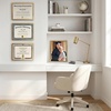 image:imageAmericanflat 85x11 Picture Frame with ShatterResistant Glass  Streamline Collection  Thin Border Photo Frame for Tabletop and Wall Display  Hanging Hardware and Easel Stand Included  Gold  Shatterresistant glass wall or tabletop display with included easel sawtooth hangers included secure turntab backingPicture Frame