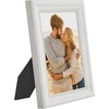 image:imageAmericanflat 85x14 Picture Frame with ShatterResistant Glass  Signature Collection  GalleryStyle Frames Made of Engineered Wood  Photo Frame for Wall Display  DriftwoodWhite