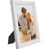 image:imageAmericanflat 85x14 Picture Frame with ShatterResistant Glass  Signature Collection  GalleryStyle Frames Made of Engineered Wood  Photo Frame for Wall Display  DriftwoodWhite