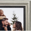 image:imageAmericanflat 85x14 Picture Frame with ShatterResistant Glass  Signature Collection  GalleryStyle Frames Made of Engineered Wood  Photo Frame for Wall Display  DriftwoodSilver
