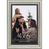 image:imageAmericanflat 85x14 Picture Frame with ShatterResistant Glass  Signature Collection  GalleryStyle Frames Made of Engineered Wood  Photo Frame for Wall Display  DriftwoodSilver