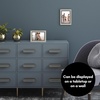image:imageAmericanflat 85x14 Picture Frame with ShatterResistant Glass  Signature Collection  GalleryStyle Frames Made of Engineered Wood  Photo Frame for Wall Display  DriftwoodSilver