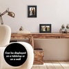 image:imageAmericanflat 85x14 Picture Frame with ShatterResistant Glass  Signature Collection  GalleryStyle Frames Made of Engineered Wood  Photo Frame for Wall Display  DriftwoodBlack