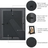image:imageAmericanflat 85x14 Picture Frame with ShatterResistant Glass  Signature Collection  GalleryStyle Frames Made of Engineered Wood  Photo Frame for Wall Display  DriftwoodBlack