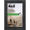 image:imageAmericanflat 85x14 Picture Frame with ShatterResistant Glass  Signature Collection  GalleryStyle Frames Made of Engineered Wood  Photo Frame for Wall Display  DriftwoodBlack