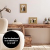 image:imageAmericanflat 85x14 Picture Frame with ShatterResistant Glass  Signature Collection  GalleryStyle Frames Made of Engineered Wood  Photo Frame for Wall Display  DriftwoodGold