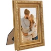 image:imageAmericanflat 85x14 Picture Frame with ShatterResistant Glass  Signature Collection  GalleryStyle Frames Made of Engineered Wood  Photo Frame for Wall Display  DriftwoodGold