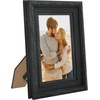 image:imageAmericanflat 85x14 Picture Frame with ShatterResistant Glass  Signature Collection  GalleryStyle Frames Made of Engineered Wood  Photo Frame for Wall Display  DriftwoodBlack