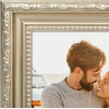 image:imageAmericanflat 85x14 Picture Frame with ShatterResistant Glass  Signature Collection  GalleryStyle Frames Made of Engineered Wood  Photo Frame for Wall Display  DriftwoodSilver