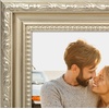 image:imageAmericanflat 85x14 Picture Frame with ShatterResistant Glass  Signature Collection  GalleryStyle Frames Made of Engineered Wood  Photo Frame for Wall Display  DriftwoodSilver