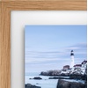 image:imageAmericanflat 8x10 Floating Picture Frame with Polished CrystalClear Glass  Use as 5x7 Picture Frame or Display 4x6 Photo  Signature Float Collection  Photo Frames for Tabletop or Wall  Black  Photo floats between crystalclear glass wall or tabletop display with included easel sawtooth hangers includedDark Oak