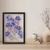 image:imageAmericanflat 8x10 Floating Picture Frame with Polished CrystalClear Glass  Use as 5x7 Picture Frame or Display 4x6 Photo  Signature Float Collection  Photo Frames for Tabletop or Wall  Black  Photo floats between crystalclear glass wall or tabletop display with included easel sawtooth hangers includedBlack