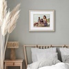 image:imageAmericanflat 8x10 Picture Frame with ShatterResistant Glass  Use as 5x7 Frame with Mat or Display 8x10 Photo Without Mat  Streamline Collection  Picture Frames for Tabletop and Wall  Gold  Shatterresistant glass wall or tabletop display with included easel triangle hangers included secure turntab backingDriftwood
