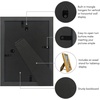 image:imageAmericanflat 8x10 Picture Frame with ShatterResistant Glass  Use as 5x7 Frame with Mat or Display 8x10 Photo Without Mat  Streamline Collection  Picture Frames for Tabletop and Wall  Mahogany  Shatterresistant glass wall or tabletop display with included easel triangle hangers included secure turntab backingGold