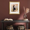image:imageAmericanflat 8x10 Picture Frame with ShatterResistant Glass  Use as 5x7 Frame with Mat or Display 8x10 Photo Without Mat  Streamline Collection  Picture Frames for Tabletop and Wall  Gold  Shatterresistant glass wall or tabletop display with included easel triangle hangers included secure turntab backingGold