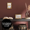 image:imageAmericanflat 8x10 Picture Frame with ShatterResistant Glass  Use as 5x7 Frame with Mat or Display 8x10 Photo Without Mat  Streamline Collection  Picture Frames for Tabletop and Wall  Mahogany  Shatterresistant glass wall or tabletop display with included easel triangle hangers included secure turntab backingGold