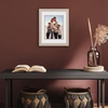image:imageAmericanflat 8x10 Picture Frame with ShatterResistant Glass  Use as 5x7 Frame with Mat or Display 8x10 Photo Without Mat  Streamline Collection  Picture Frames for Tabletop and Wall  Gold  Shatterresistant glass wall or tabletop display with included easel triangle hangers included secure turntab backingDriftwood