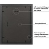 image:imageAmericanflat 8x10 Picture Frame with ShatterResistant Glass  Use as 5x7 Frame with Mat or Display 8x10 Photo Without Mat  Streamline Collection  Picture Frames for Tabletop and Wall  Gold  Shatterresistant glass wall or tabletop display with included easel triangle hangers included secure turntab backingBlack