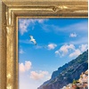 image:imageAmericanflat 8x10 Picture Frame with ShatterResistant Glass  Use as 5x7 Frame with Mat or Display 8x10 Photo Without Mat  Streamline Collection  Picture Frames for Tabletop and Wall  Mahogany  Shatterresistant glass wall or tabletop display with included easel triangle hangers included secure turntab backingGold