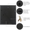 image:imageAmericanflat 8x10 Picture Frame with ShatterResistant Glass  Use as 5x7 Frame with Mat or Display 8x10 Photo Without Mat  Streamline Collection  Picture Frames for Tabletop and Wall  Mahogany  Shatterresistant glass wall or tabletop display with included easel triangle hangers included secure turntab backingGold