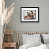 image:imageAmericanflat 8x10 Picture Frame with ShatterResistant Glass  Use as 5x7 Frame with Mat or Display 8x10 Photo Without Mat  Streamline Collection  Picture Frames for Tabletop and Wall  Gold  Shatterresistant glass wall or tabletop display with included easel triangle hangers included secure turntab backingBlack