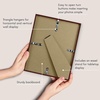 image:imageAmericanflat 8x10 Picture Frame with ShatterResistant Glass  Use as 5x7 Frame with Mat or Display 8x10 Photo Without Mat  Streamline Collection  Picture Frames for Tabletop and Wall  Mahogany  Shatterresistant glass wall or tabletop display with included easel triangle hangers included secure turntab backingMahogany