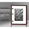 image:imageAmericanflat 8x10 Picture Frame with ShatterResistant Glass  Use as 5x7 Frame with Mat or Display 8x10 Photo Without Mat  Streamline Collection  Picture Frames for Tabletop and Wall  Mahogany  Shatterresistant glass wall or tabletop display with included easel triangle hangers included secure turntab backingMahogany