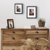 image:imageAmericanflat 8x12 Picture Frame with ShatterResistant Glass  Signature Collection  GalleryStyle Frames Made of Engineered Wood  Photo Frame for Tabletop and Wall Display  Dark Oak8X10