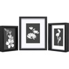 image:imageAmericanflat 8x12 Picture Frame with ShatterResistant Glass  Signature Collection  GalleryStyle Frames Made of Engineered Wood  Photo Frame for Tabletop and Wall Display  Dark Oak8X10