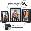 image:imageAmericanflat 8x12 Picture Frame with ShatterResistant Glass  Signature Collection  GalleryStyle Frames Made of Engineered Wood  Photo Frame for Tabletop and Wall Display  Dark Oak6x8