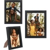 image:imageAmericanflat 8x12 Picture Frame with ShatterResistant Glass  Signature Collection  GalleryStyle Frames Made of Engineered Wood  Photo Frame for Tabletop and Wall Display  Dark Oak6x8