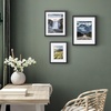 image:imageAmericanflat 8x12 Picture Frame with ShatterResistant Glass  Signature Collection  GalleryStyle Frames Made of Engineered Wood  Photo Frame for Tabletop and Wall Display  Dark Oak11X14