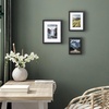 image:imageAmericanflat 8x12 Picture Frame with ShatterResistant Glass  Signature Collection  GalleryStyle Frames Made of Engineered Wood  Photo Frame for Tabletop and Wall Display  Dark Oak8X10
