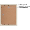 image:imageAmericanflat 9x12 Picture Frame with ShatterResistant Glass  Use as 6x8 Frame with Mat or Display 9x12 Photo Without Mat  Signature Collection  Picture Frames for Tabletop and Wall  Driftwood11x14