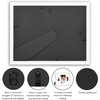 image:imageAmericanflat 9x12 Picture Frame with ShatterResistant Glass  Use as 6x8 Frame with Mat or Display 9x12 Photo Without Mat  Signature Collection  Picture Frames for Tabletop and Wall  Driftwood9x12