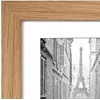 image:imageAmericanflat 9x12 Picture Frame with ShatterResistant Glass  Use as 6x8 Frame with Mat or Display 9x12 Photo Without Mat  Signature Collection  Picture Frames for Tabletop and Wall  Dark Oak  Engineered Wood construction Shatterresistant glass wall or tabletop display with included easel use with or without mat9x12